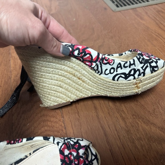 Authentic COACH Wedges - Picture 3 of 4